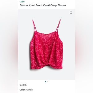 Lush Fuchsia Tank Top! Great quality.